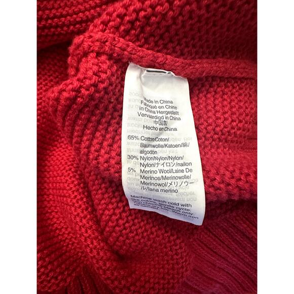J.Crew Mercantile Red Sweater Medium - Picture 5 of 5